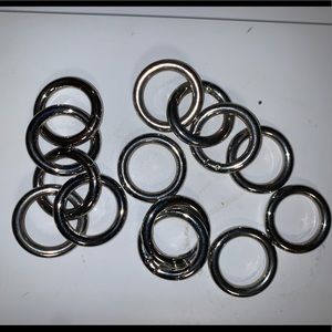 Miche silver carabiners